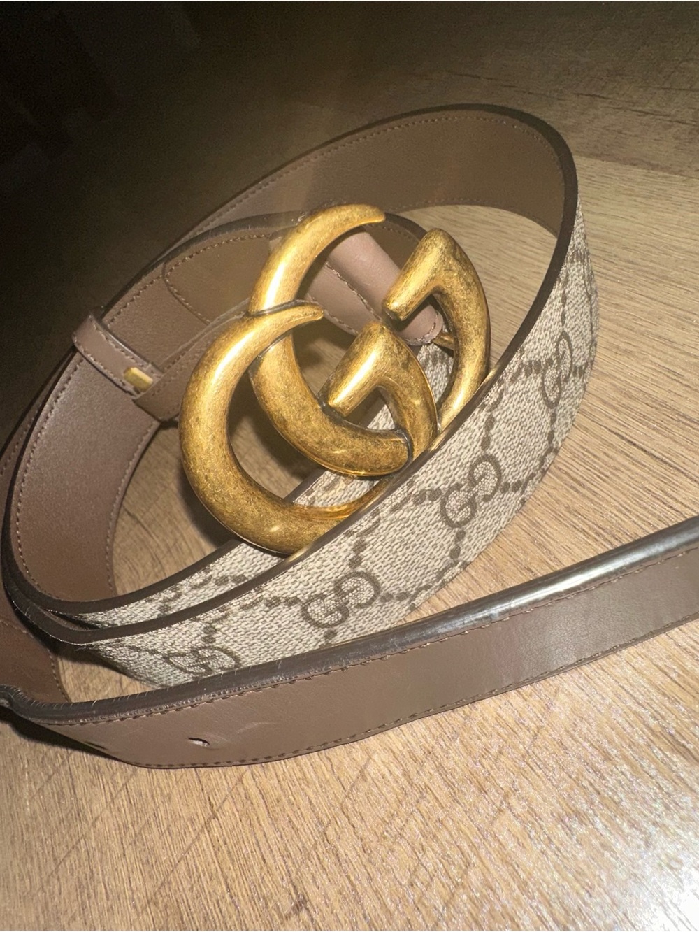 GUCCI Unisex Leather belt